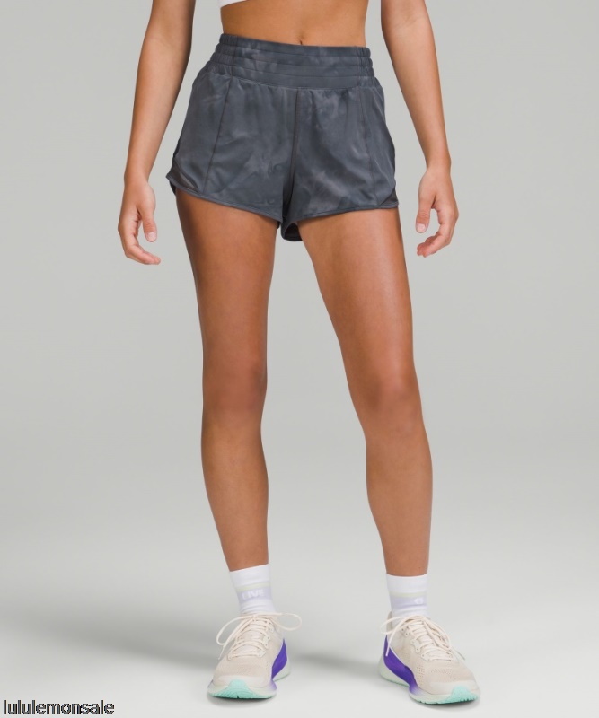 Lululemon Damen DELULU166 | Lululemon Deutschland Graphit Grau Hotty Hot High-rise Gefüttert Short 25
